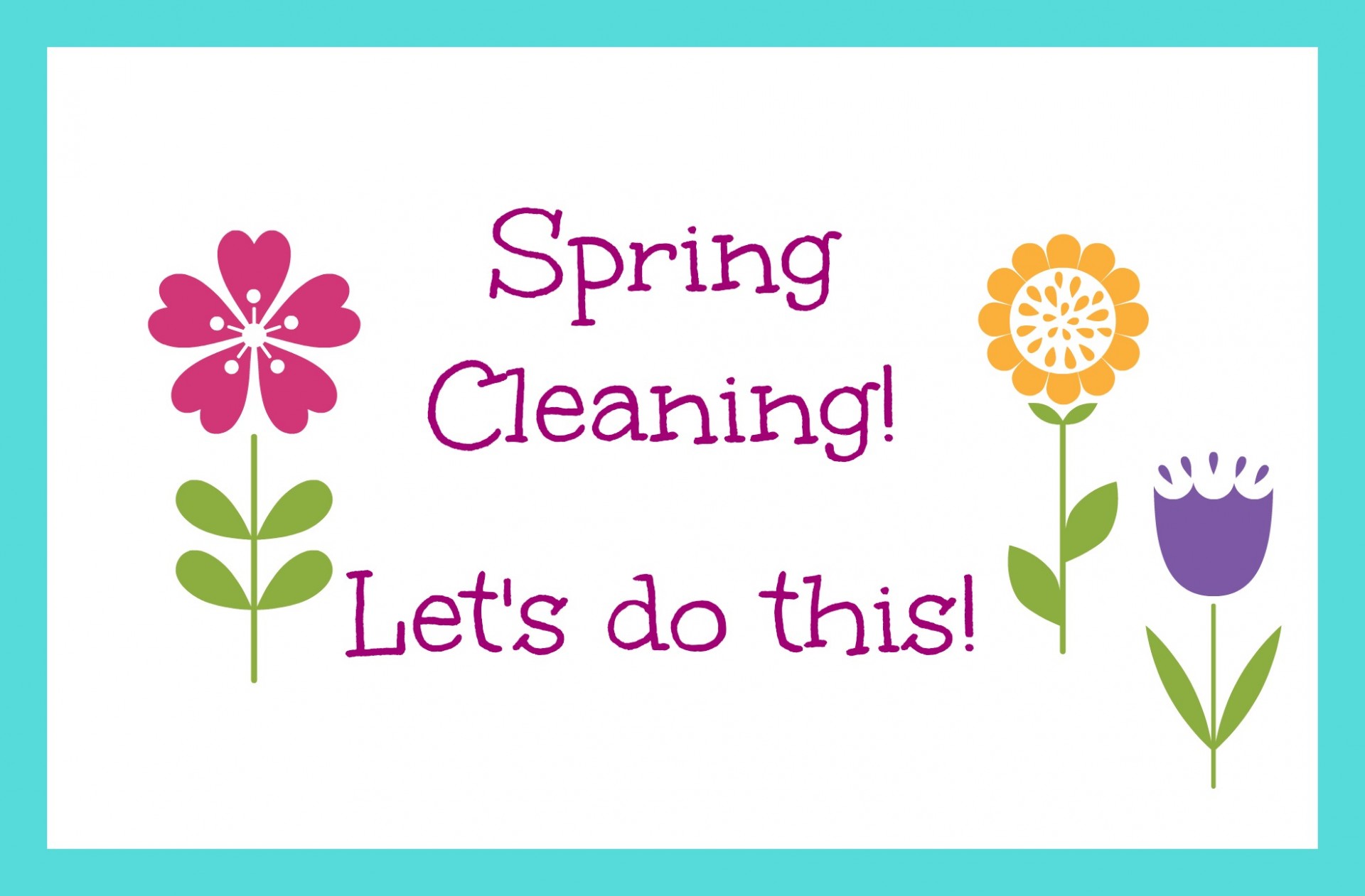 Spring Cleaning